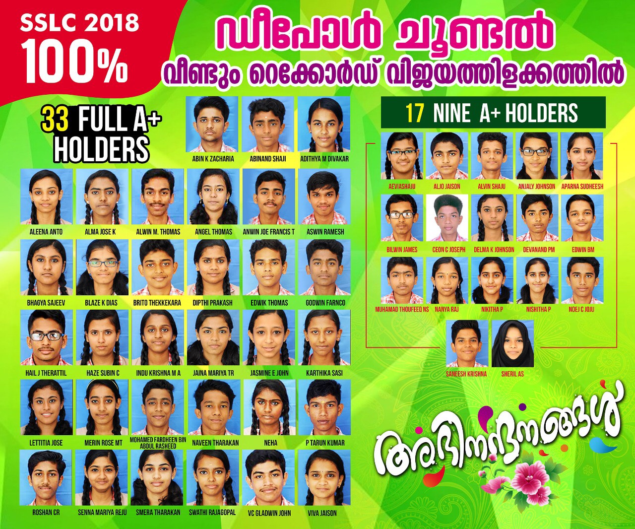 HEARTY CONGRATULATIONS
